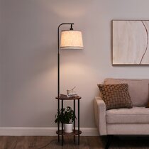 Floor lamp end table hot sale combo